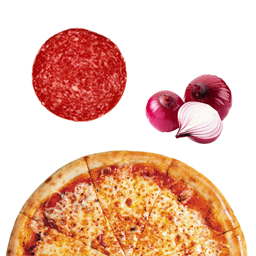 Pizza Salami Cipolle