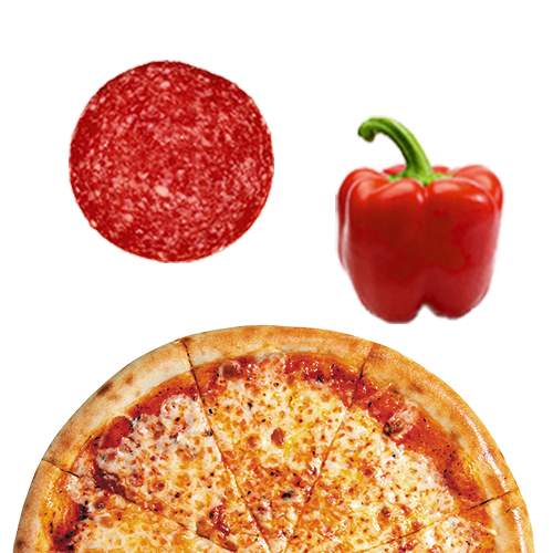 Pizza Salami Paprica