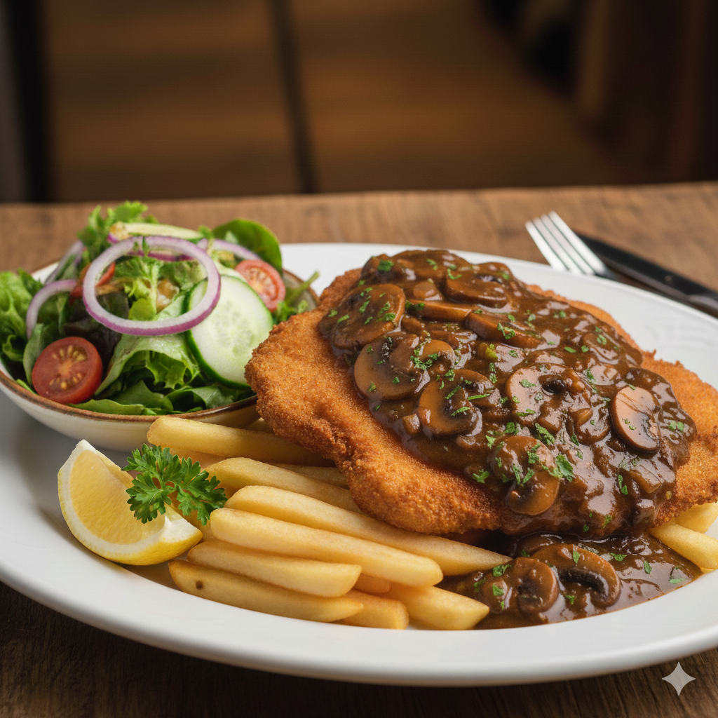 Schnitzel Jäger Art