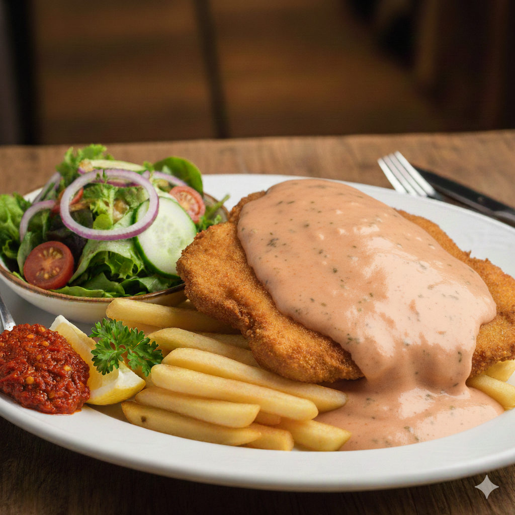 Schnitzel Sambal Sauce