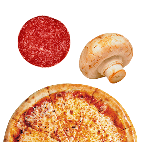Pizza Salami Funghi